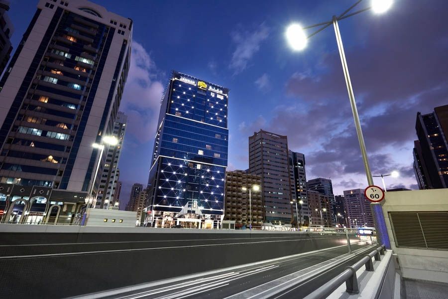 Jannah Burj Al Sarab Hotel Abu Dhabi Exterior photo